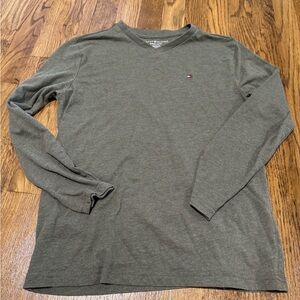 Tommy Hilfiger Boy’s Green Long Sleeve Tee